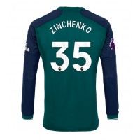 Camisa de time de futebol Arsenal Oleksandr Zinchenko #35 Replicas 3º Equipamento 2023-24 Manga Comprida